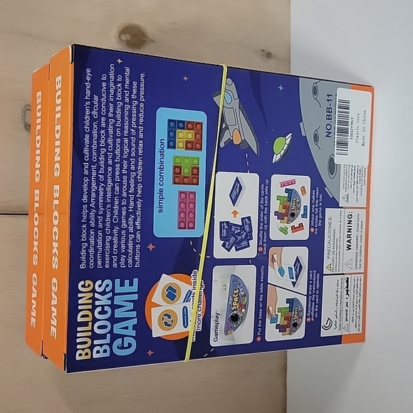 Puzzle Pop Fidget Toys, Building Blocks game x 2, NEW - Picture 4 of 6